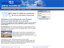 Tablet Screenshot of newcalaviation.com